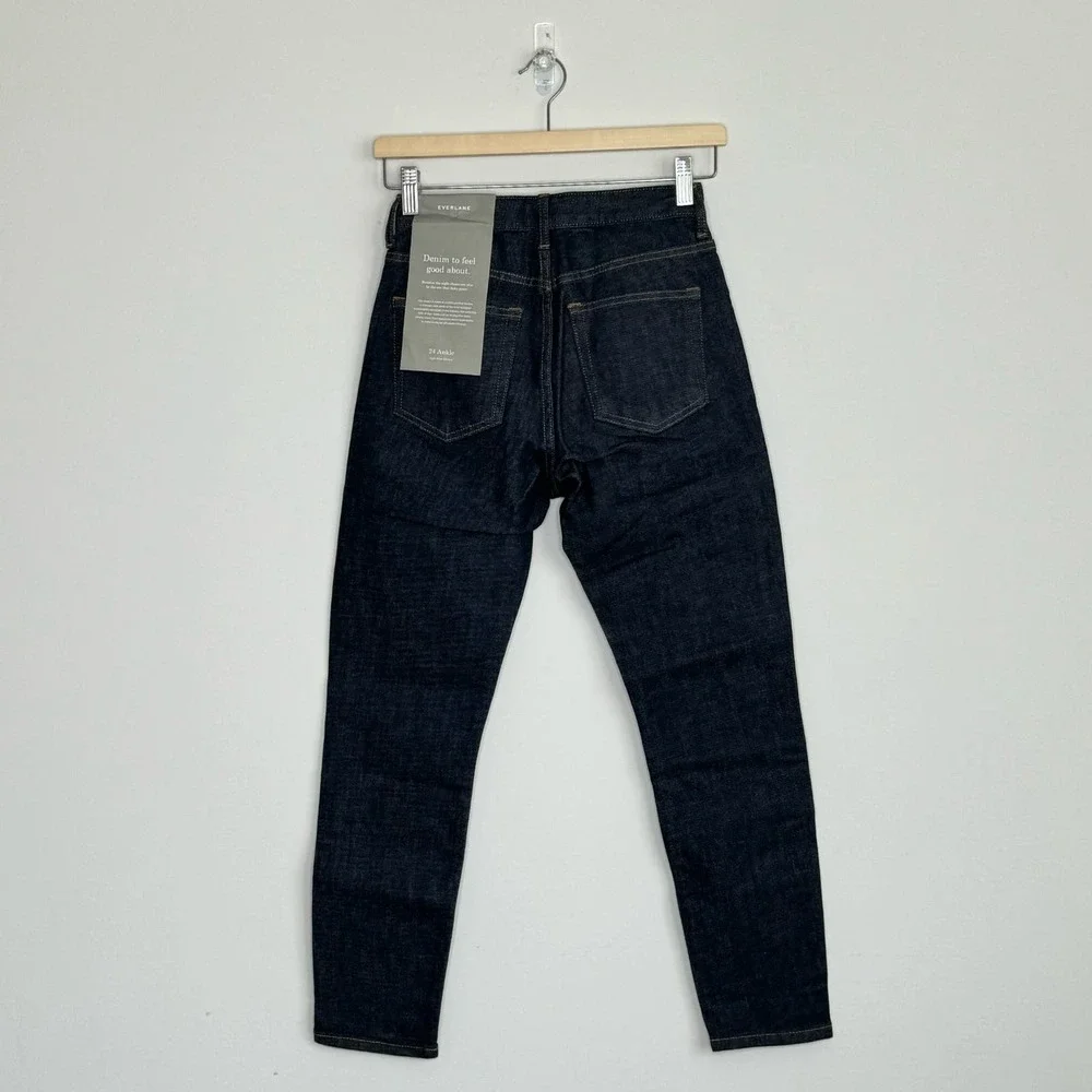 EVERLANE | NWT High Rise Skinny Jeans | 24 Ankle - Picture 3 of 4